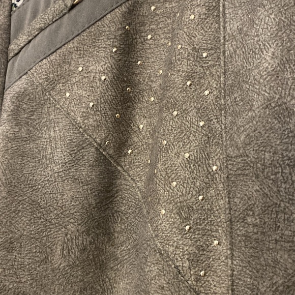 Vintage 80s leopard print blouse - Picture 2 of 5